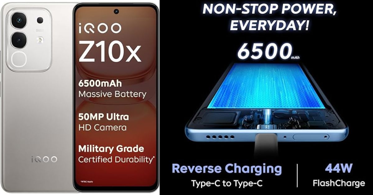 iQOO Z10x 5G रिव्यू: दमदार बैटरी, Dimensity 7300 प्रोसेसर और मिलिट्री-ग्रेड ड्यूरेबिलिटी