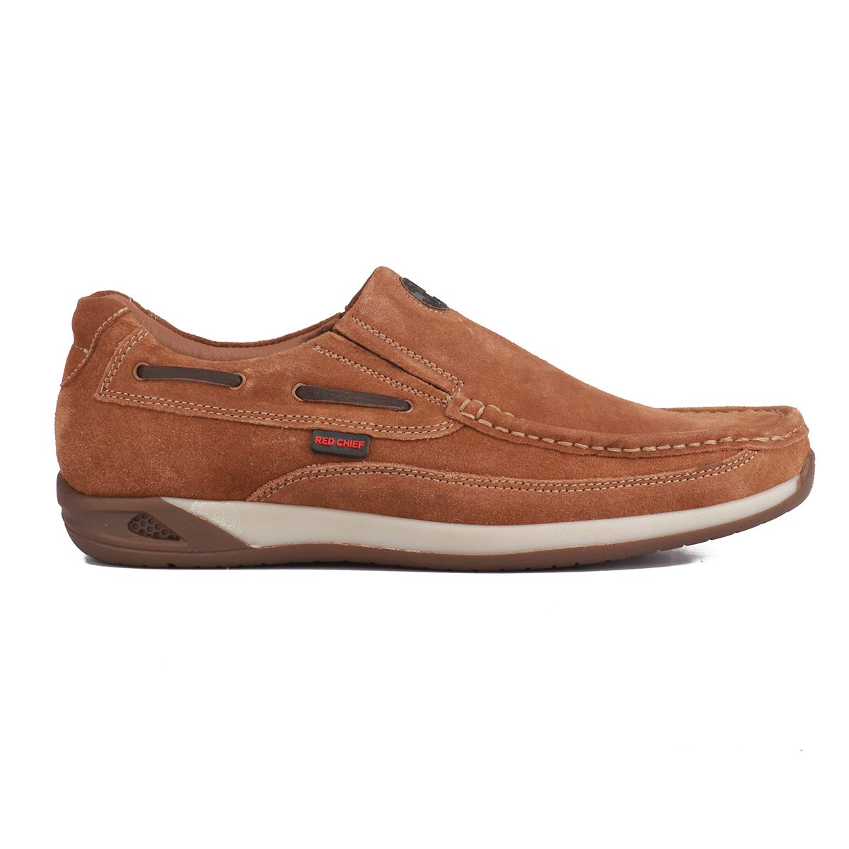 Red Chief Genuine Leather Casual Boat Shoes for Men | Stylish & Comfortable Slip-On Shoes | RC3504 - Image 3