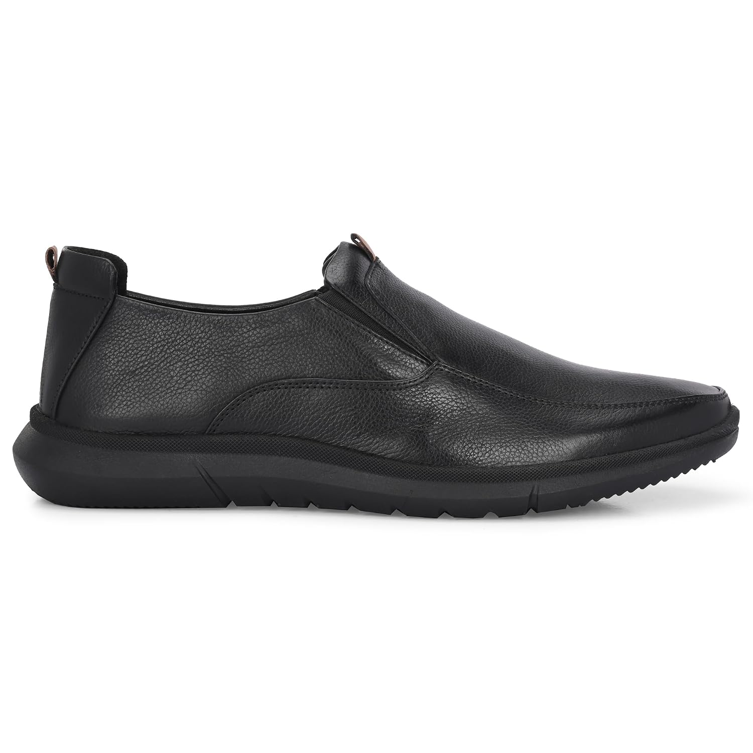 Blue Leather By Centrino Genuine Leather Men's Formal Slip on Loafers |Comfort Trendy Non Lace-Up Design |Flexible Mocassins |Leather with Anti-Skid Sole |Perfect for Office Wear & Formal Dress (3997) - Image 5
