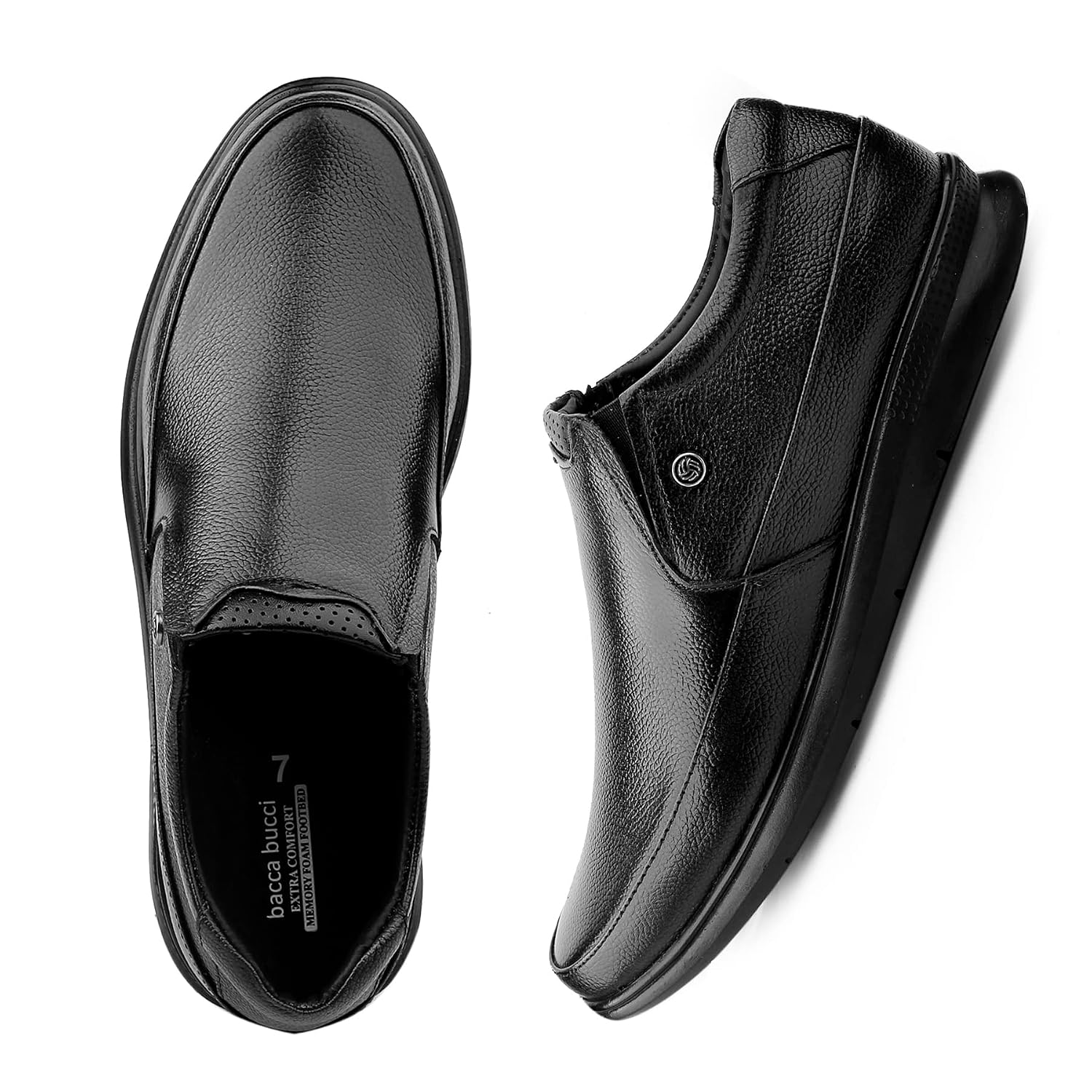 Bacca Bucci Men Leather Formal Shoes - Image 6