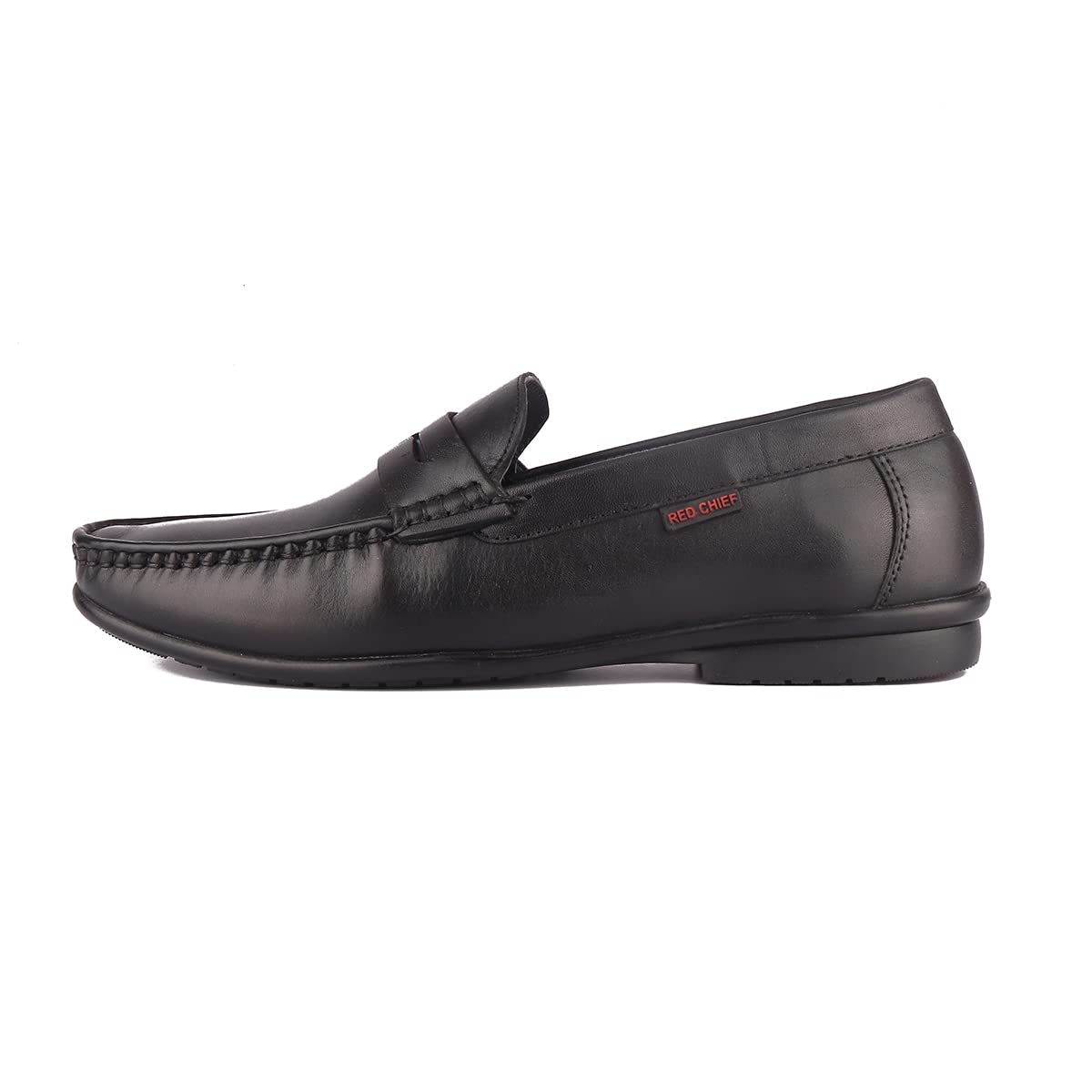 Red Chief Black Formal Loafers Shoe for Men (RC3749 001) - Image 5