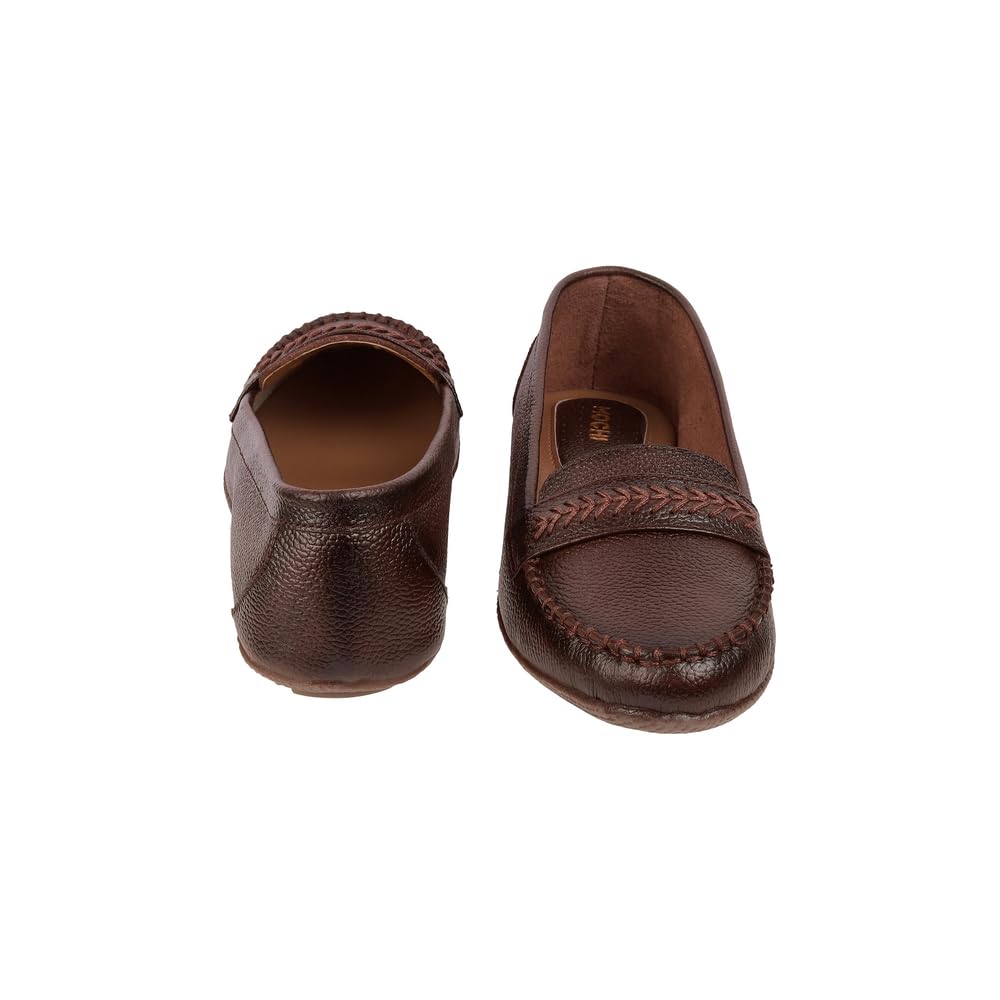 Mochi Women Synthetic Leather Loafer Shoes - Image 3