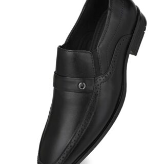 ALBERTO TORRESI Genuine Leather Tan Slipon Formal Shoes