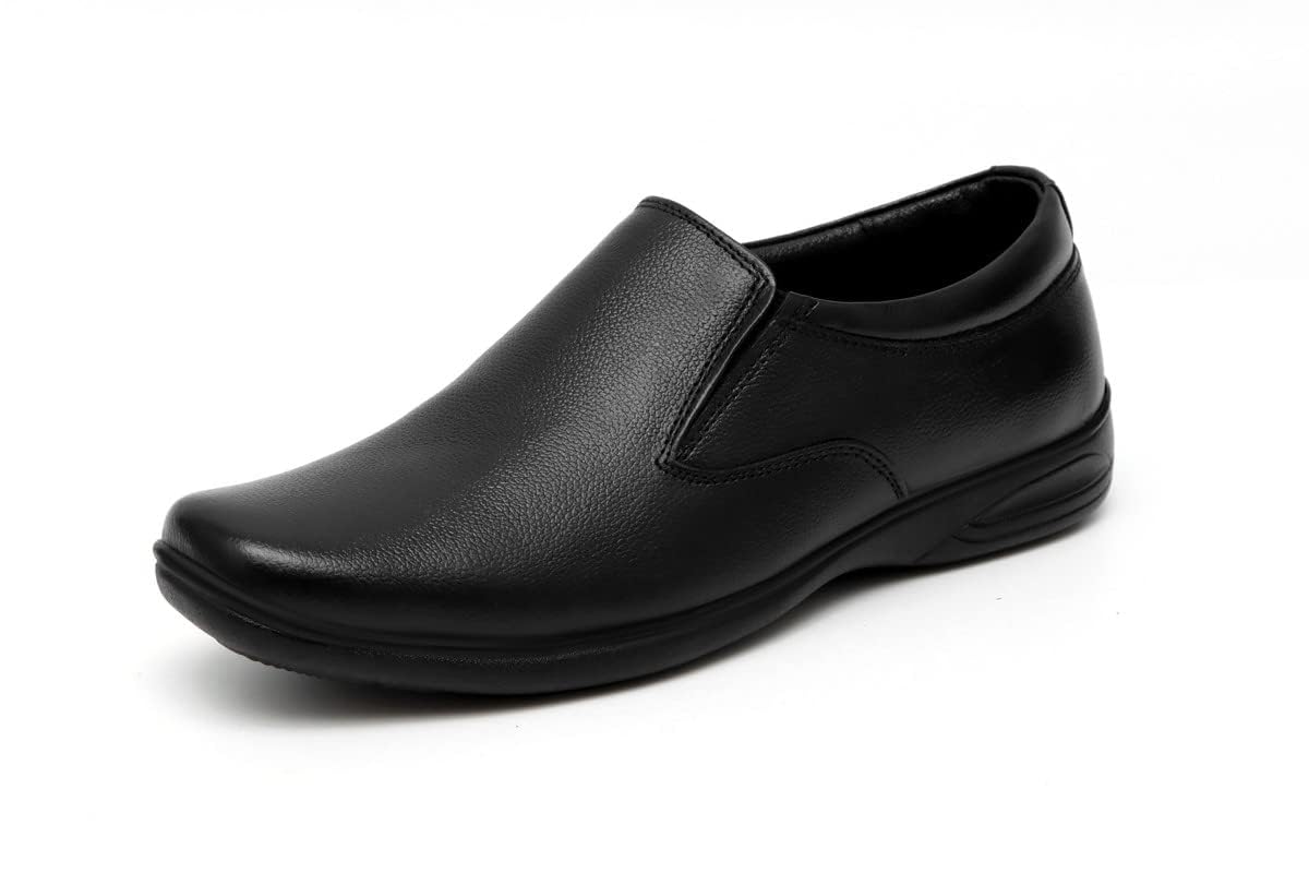 ARAMISH Men's Genuine Real Leather Moccasin Formal Shoes