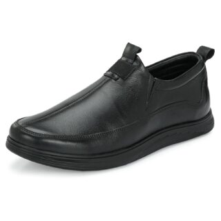 Blue Leather by Centrino Genuine Leather Men's Slip On| Moccasins Non-Slip|Loafer Comfy Lightweight |Round Toe Slip-On Shoes |Trendy Non Lace-Up Design | Stylish with Soft Cushioned Insole (3954)