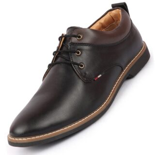 FAUSTO Men's Formal Lace Up Oxford Shoes for Office|Meetings|Daily|Comfort|Fashion|Stylish|Parties|Outdoor|Occasions|TPR Welted Sole (6-13 UK)