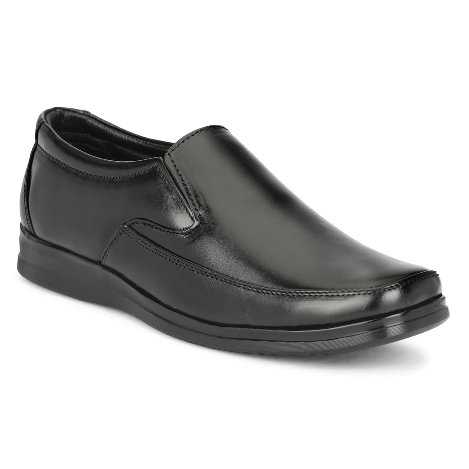Leatherful Formal Moccasin Shoes for Men | Full Grain Genuine Leather | PU Sole & Nappa Lining | Office | Party | Smart Casual YKMC