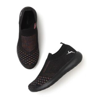 Marc Loire Women's Lightweight Athleisure Knitted Active Wear Slip-On Casual Shoes