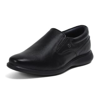 Monte Carlo Mens Solid Slip on Genuine Leather Casual Shoes (201813FW)