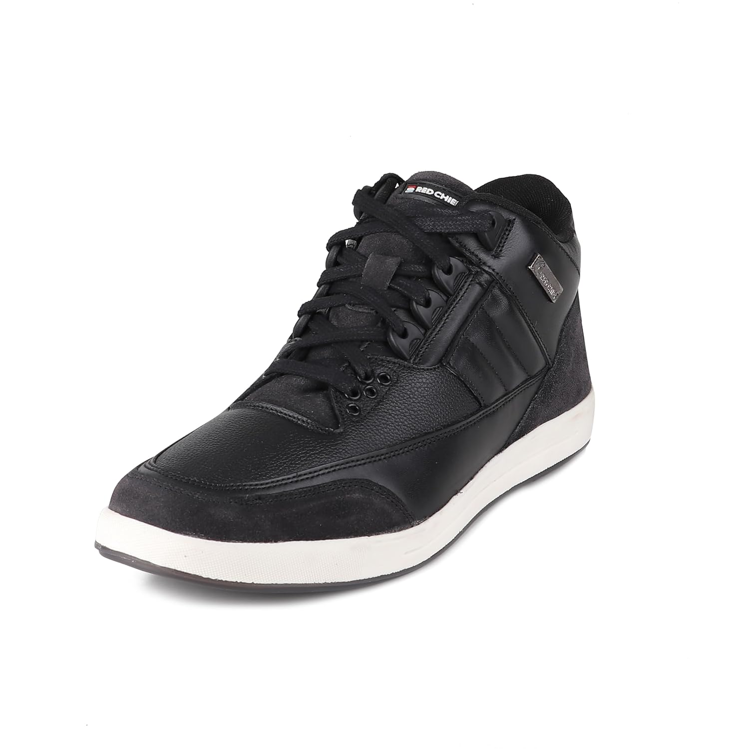 Red Chief Genuine Leather High Ankle Casual Sneakers for Men | Stylish & Comfortable Shoes | RC3891