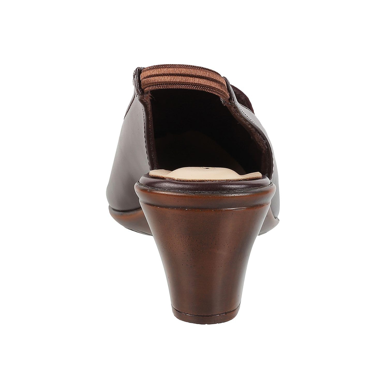 Mochi Women Synthetic Leather Block Heel Shoes - Image 3