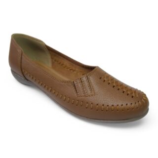 Women's Leather Moccasin Belly Shoes with Extra Comfortable Insole and Best for Office/Regular Wear Comes with Budget Friendly Price and Light Weight Loafer (WLLB01)