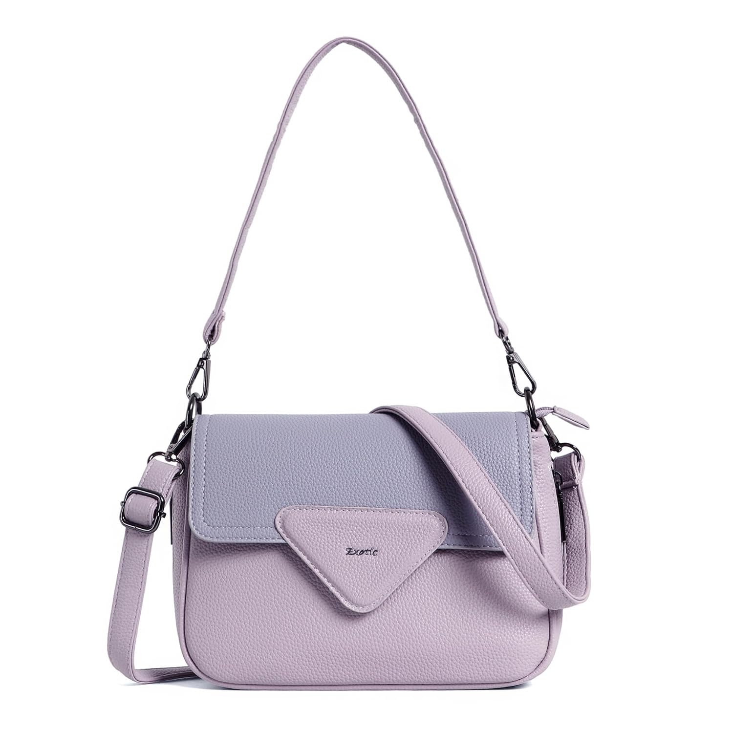 EXOTIC Premium® Unique Shape Texture Design Flap Sling Bag - Image 8