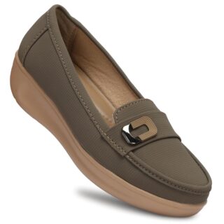 AROOM Extra Soft Flexible Memory Foam Women's Shoes for Walking | Comfortable and Fashionable Casual Loafer Shoes for Daily Use for Girls | Gym Training, Casual, Sports, Slipon, Lightweight, Lace up, Atheletics, Runing Sneaker For Women Ladies and Girls | Daily Use Comfortable Ultra Cushioned Shock Absorbing Footpad | Light Weight Anti Skid Sole Loafers