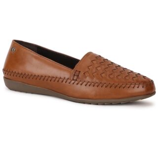 Hush Puppies Womens Maci Weave Loafer