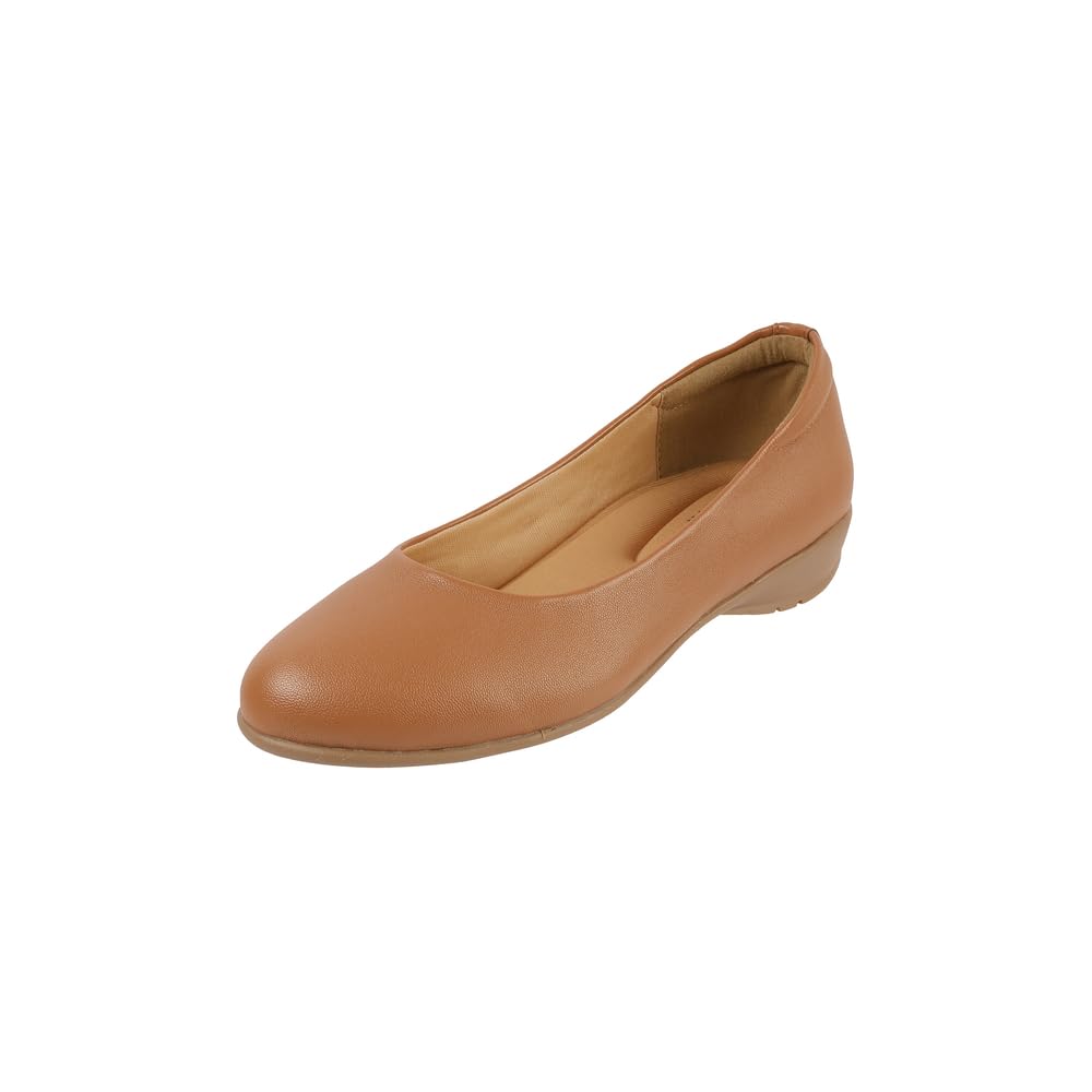Mochi Women Synthetic Comfort Casual Slip-On Ballerinas