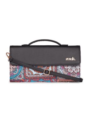 ZOUK Rhea Kapoor Clutch - | Vegan Leather Designer Clutch for Women