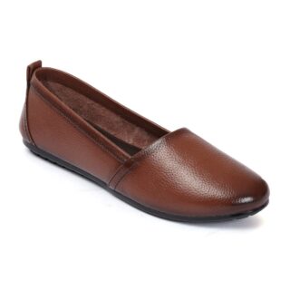 Zoom Shoes Leather Casual/Formal Bellies for Women/Girls Adults Super Comfortable with Lightweight and Slip Resistant Sole FR-01