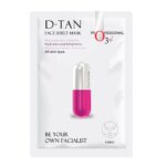 O3+ Facialist Dtan Face Sheet Mask With Niacinamide reduced dark spots, acne scars, and discoloration while giving ultimate brightening (30g)