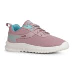 Liberty Force 10 Navy Blue & Peach Sports Shoes for Women - Memory Foam Sports Wear
