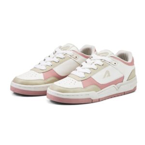 Boldfit Sneakers for Women Comfortable Air Faux Leather Shoes for Woman, Lace-Up Casual Girls Shoe, Lightweight Sneaker Shoes for Woman DripWave