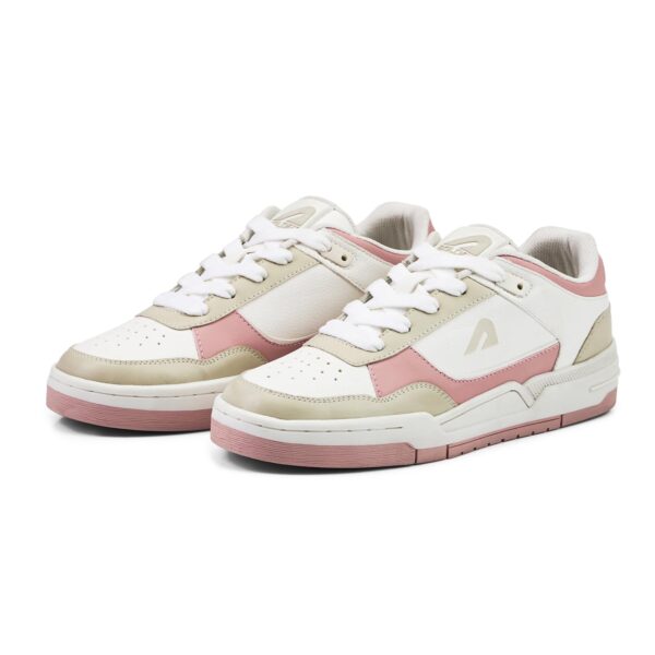 Boldfit Sneakers for Women Comfortable Air Faux Leather Shoes for Woman, Lace-Up Casual Girls Shoe, Lightweight Sneaker Shoes for Woman DripWave