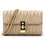 LIKE STYLE PU Women's Sling Bag With Quilted Detail
