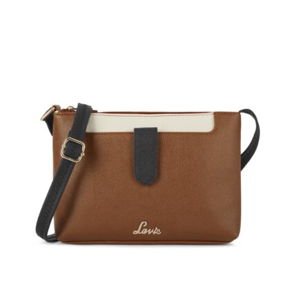 Lavie Women's Keiko 2C Colorblock Top Zip Crossbody Sling Bag | Ladies Purse Handbag | Gift for Women